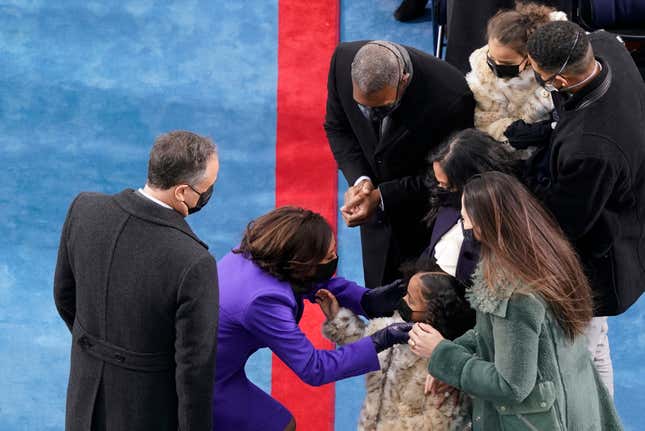 Image for article titled One Moment in Time: Black Excellence, Joy and Honor at the 59th Presidential Inauguration