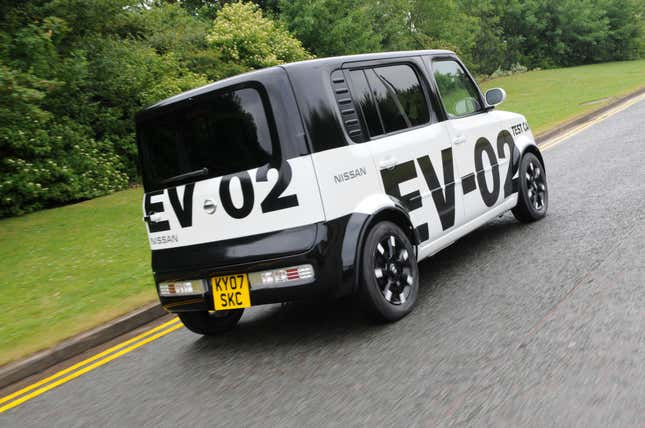 Image for article titled I'm Still Pissed We Never Got The Electric Nissan Cube