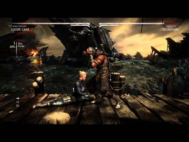 <i>Mortal Kombat</i> Nut Punches Are Brutal