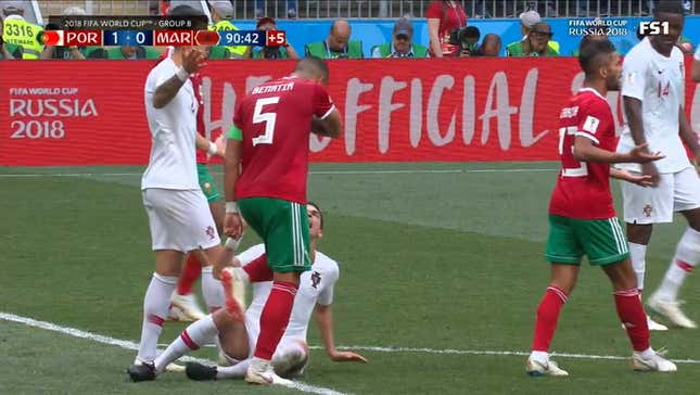 Here It Is, The World Cup's Greatest And Most Shameless Dive