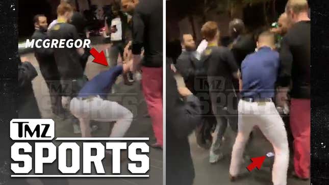 Here's Video Of Conor McGregor Stomping A Fan's Phone To Hell