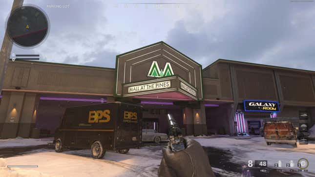 Image for article titled Call Of Duty&#39;s 1980s Shopping Mall Map Gets The Little Details Right