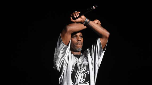 DMX performs onstage during the Bad Boy Family Reunion Tour on October 4, 2016.