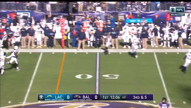 The Ravens Fumbled Three Times In Their First Eight Offensive Plays