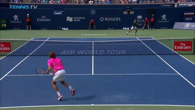 Novak Djokovic Wasted No Movements In This Racket Destruction