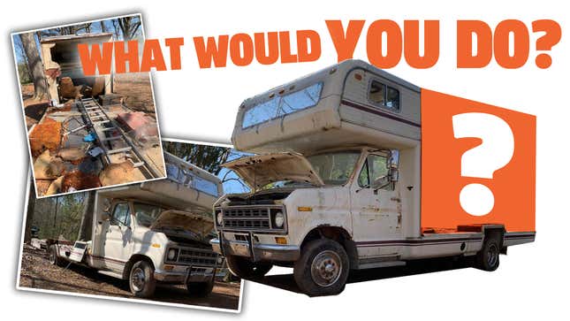 Image for article titled What Would You Do With 1/3 Of An RV?