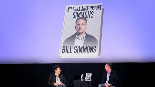Image for article titled Bill Simmons Releases 2,000-Page Book Exploring How Fucking Clever He Is