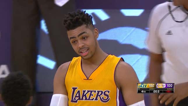 D'Angelo Russell Hits Nothing But Net At The Buzzer