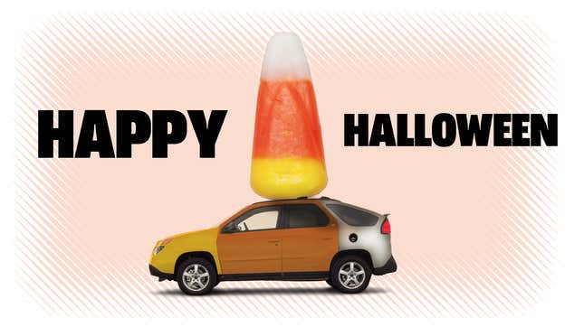 Image for article titled This Chart Will Show You What Car Is Equivalent To What Halloween Candy