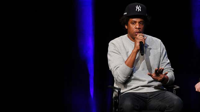 Shawn “Jay-Z” Carter speaks onstage during the launch of The Reform Alliance on Jan. 23, 2019, in New York City. 