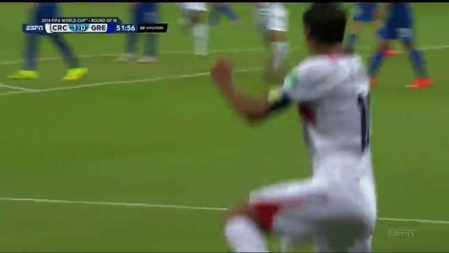 Ruiz Goal Gives Team 1-0 Lead; Here's How It Sounded In Costa Rica