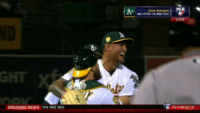 Surging Red Sox Abruptly Shut Down By No-Hitter By Oakland's Sean Manaea<em></em>