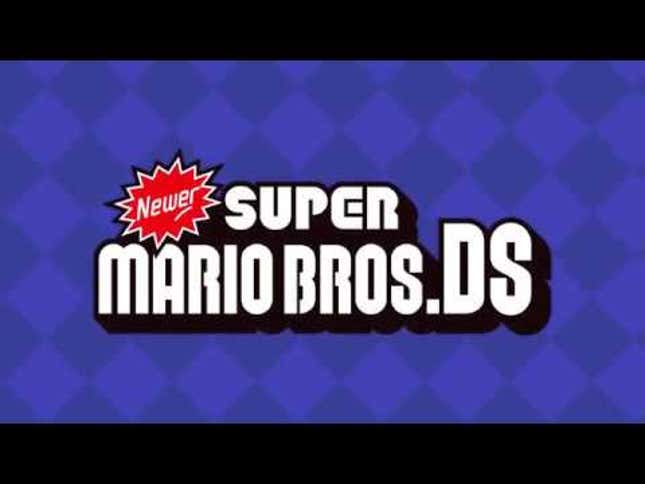 Fans Create <i>Newer Super Mario Bros. DS</i>