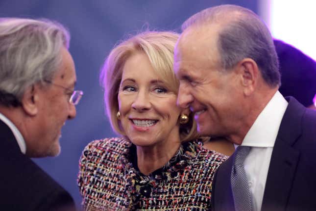 Betsy DeVos, a Woman Who Won