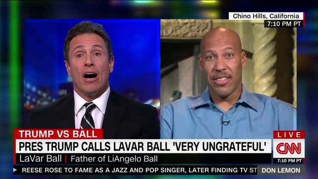 LaVar Ball vs. Donald Trump: The Epic CNN Smackdown