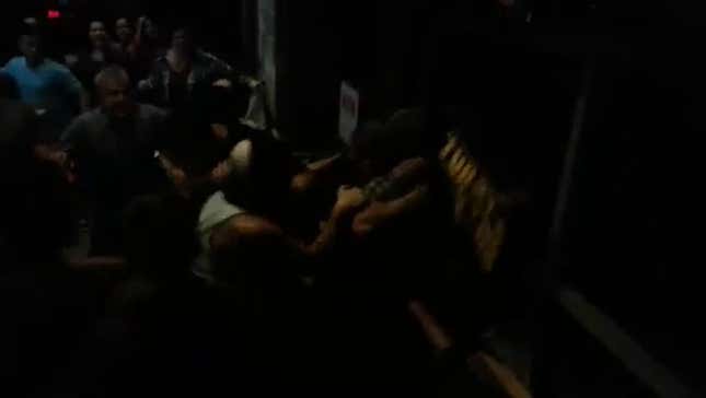 Tuesday Night Fights: UFC Fans Brawlin' At Buffalo Wild Wings