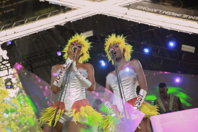 JunglePussy performing at AfroPunk 2019