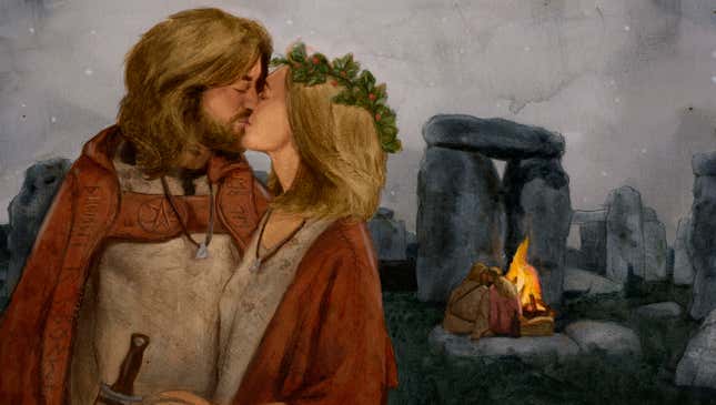 Image for article titled Historians Uncover Evidence Stonehenge Once Prominent Druid Make-Out Spot
