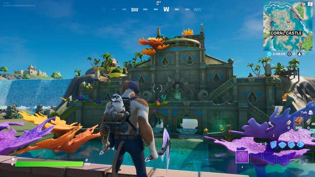 Image for article titled Florida Tourist Attraction Sues Fortnite Over Aquaman Castle