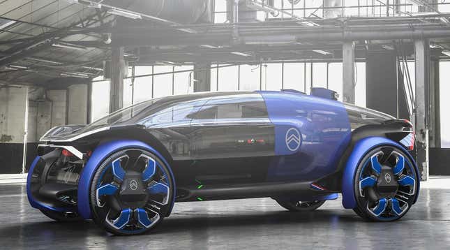 Image for article titled Citroën's Weepy-Emoji Concept Is an Interesting Study of What You Get After Building Cars for a Century