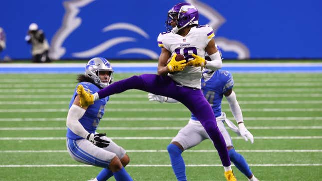 Vikings' Justin Jefferson ballin’ makes us wonder which other NFL players could get you buckets?