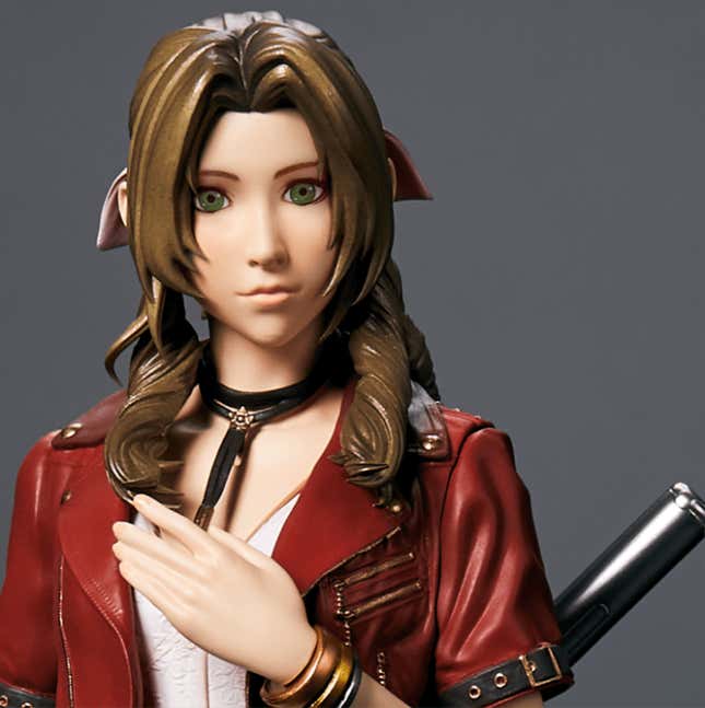 Image for article titled These Commemorative Final Fantasy VII Remake Figures Don't Look So Good