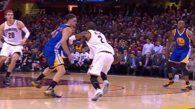 Klay Thompson Thinks Timofey Mozgov's Screen Was "Kind Of Dirty"
