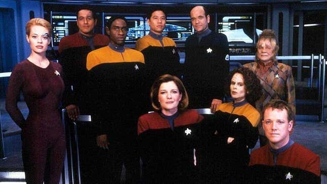 The Voyager crew.