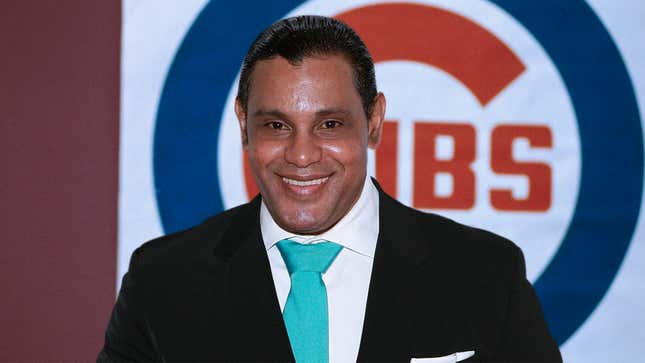 Image for article titled Cubs Sign Sammy Sosa To $300 Million Deal Just To Give Casual Fans Point Of Reference