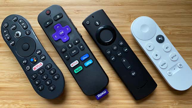 Image for article titled More Streaming Remotes Need to Be Battery-Free