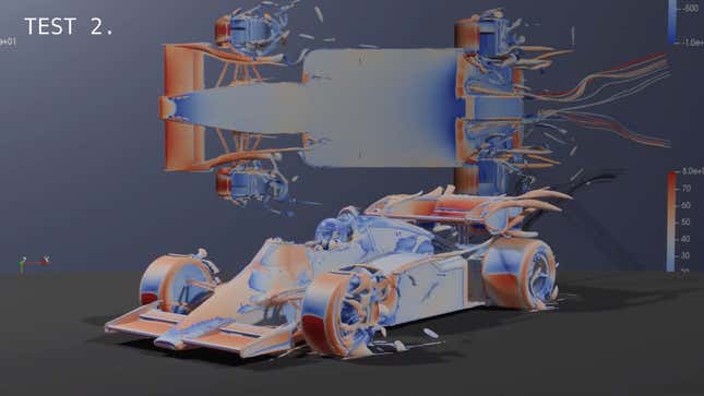 Image for article titled Here&#39;s A Modern Aerodynamic Analysis Of A 1980s F1 Car