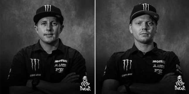 Casey Currie (left), Sean Berriman (right)