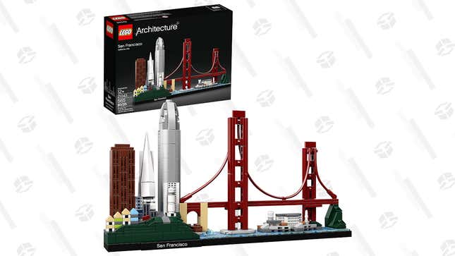 LEGO Architecture Dubai | $48 | Amazon
LEGO Architecture Tokyo | $48 | Amazon
LEGO Architecture San Francisco | $40 | Amazon