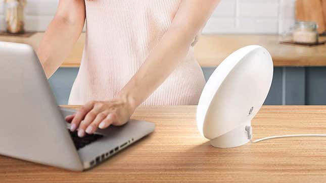 TaoTronics Light Therapy Lamp | $22 | Amazon | Clip coupon + use code KINJAO59