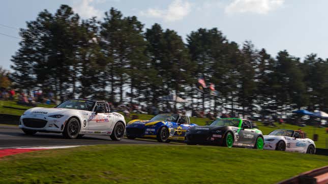 Image for article titled Mazda&#39;s Global MX-5 Cup Leaves Indycar Behind For IMSA