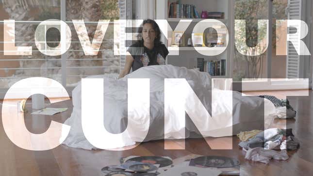 A screenshot from Love You’re Cunt.