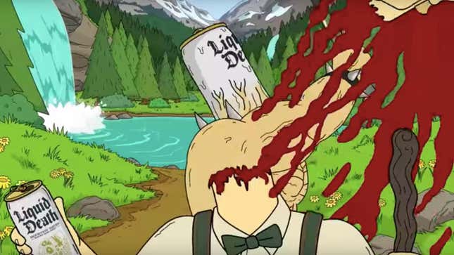 Image for article titled Startup raises millions for line of straight-edge “thirst-murdering” water