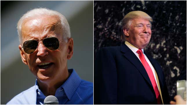 Image for article titled What Time Will the President and Former Vice President Hold Their Push-Up Contest?