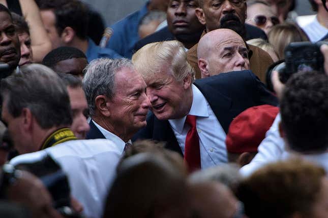 Image for article titled When Former Mayor &#39;Stop and Frisk&#39; White Rap Battles President ‘Grab &#39;Em by the Pussy,’ Hilarity Ensues