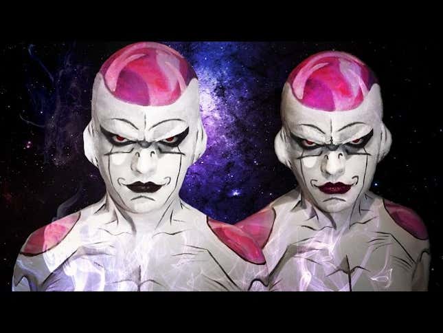 Makeup Wizard Turns Himself Into <i>Dragon Ball Z's</i> Frieza