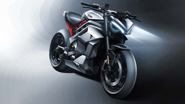 Image for article titled Triumph Wants To Build The Meanest EV Bike Yet