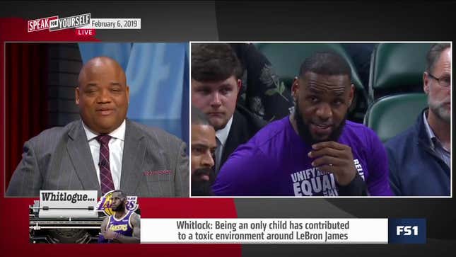 Jason Whitlock: LeBron James Is A Fraud And A Bad Leader Because He's An Only Child