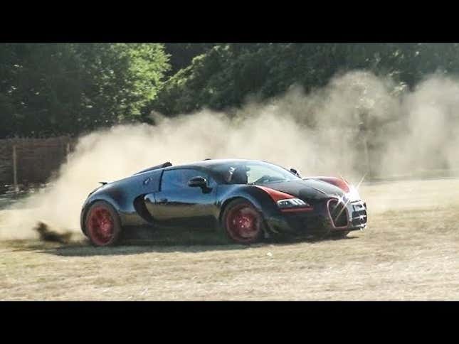 Holy Shit Someone Actually Used A Bugatti Veyron