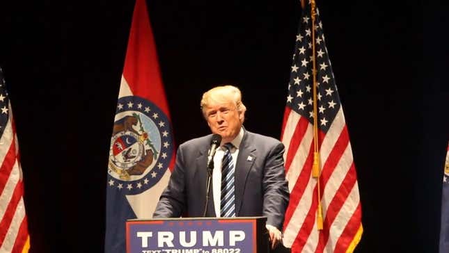 Donald Trump Praises Missouri's Football Teams In Bizarre Speech