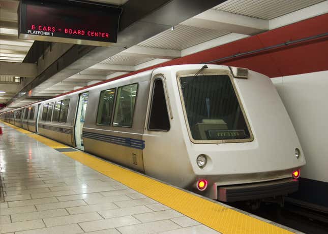 Image for article titled Report: Black Commuters 6 Times More Likely to Be Cited by BART Police for Consuming Food, Drinks