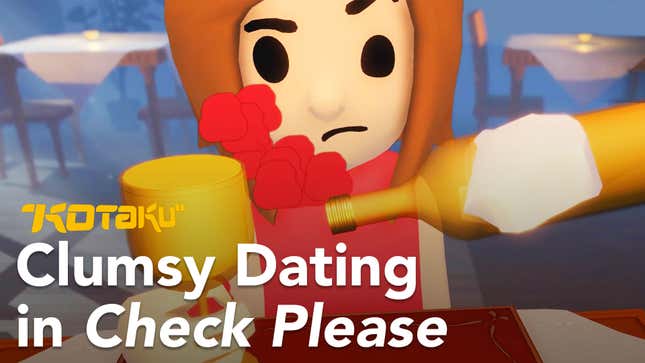 Watch Us Fumble Through A Date In <i>Check Please</i><em></em>