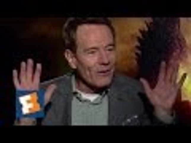 Bryan Cranston Opens Up About His Feud With Godzilla: 'He's a Jerk'
