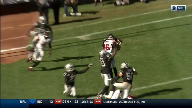 Falcons Score Wacky Hot Potato Touchdown