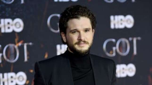 Kit Harington Almost Lost One of His Balls While Riding a Fake Dragon