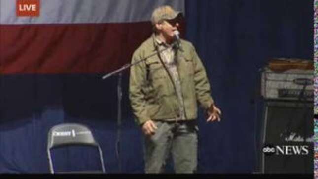 In a Moment of Rich Symbolism, Ted Nugent Grabs His Junk During Trump Rally Speech